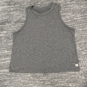 Vuori Heather Grey Tank Energy Size Large